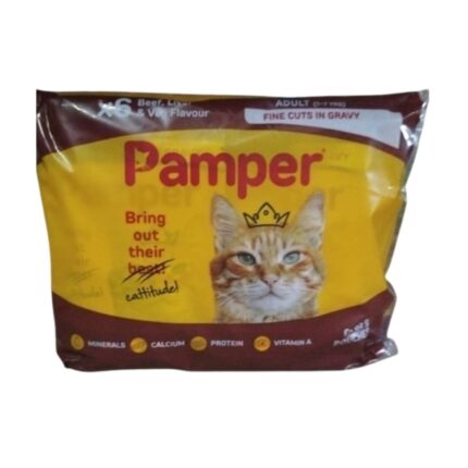 pamper-beef-liver-veg-6x85g
